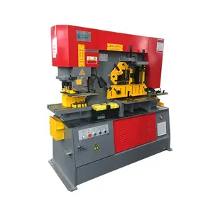 Rongwin q35y loạt thủy lực lỗ đấm máy cho kim loại và thép thủy lực ironworker