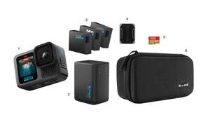 Caméra d'action étanche 4K pour GoPro Hero 13 avec capteur CMOS grand angle, prise en charge MicroSD, enregistrement 1080p, 4K 60fps - Product Image 4