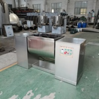 Mélangeur à cuve série CH, petite et grande capacité, mélangeur horizontal à pales en acier inoxydable pour laboratoire et usage industriel
