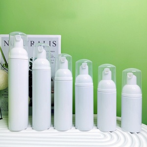 Dispensador de Jabón Blanco Vacío para Viaje, de 30ml, 40ml, 50ml, 60ml, para Espuma Facial, Limpiador de Pestañas y Rímel, con Bomba de Espuma - Product Image 1