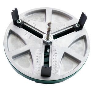 Scie cloche multifonctionnelle réglable pour le travail du bois, plage de 45 à 130 mm, pour bois, plaques de plâtre, plastique, feuilles d'aluminium - Product Image 1