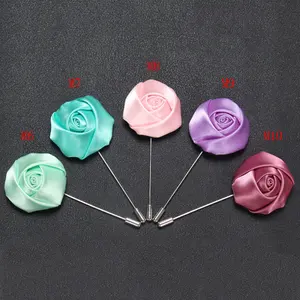 Vente chaude 2019 amazon mariage boutonnière fleurs épinglette femmes broches