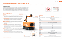 Bras robotique collaboratif AUBO-I5 5 kg 6 axes, nouvel équipement industriel automatisé capable de supporter des charges, pour la construction, l'agriculture, le moteur, le PLC