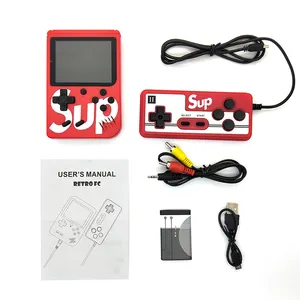 아마존 뜨거운 판매 미니 콘솔 고품질 비디오 게임 Sup 400 1 휴대용 레트로 게임 콘솔