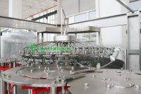 Automatische sapvulfmachine, hete vulling PET fles sinaasappel mango saplijn 12000-13000 BPH