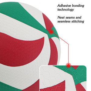 Balón de Voleibol de Alta Calidad, PVC Suave, Cuero PU, Talla 5, Laminado con Fibra, Ecológico, Peso 260-280G, Logotipo Personalizado - Product Image 4