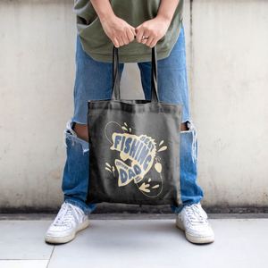 Sac fourre-tout promotionnel DLBZ écologique, robuste et tendance, personnalisé avec logo pour la Fête des Pères, avec poignée en corde, pliable - Product Image 5
