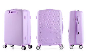 Kadın çocuk bagaj bavul karikatür seyahat kutusu haddeleme ABS sert çanta arabası ile evrensel tekerlek çantası - Product Image 2