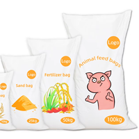 Sac tissé en PP pour le conditionnement de 100 kg de riz, maïs, céréales, sucre de maïs, aliments pour animaux, sable, engrais