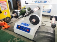 Machine de découpe et de rembobinage de ruban adhésif semi-automatique compacte JCD à grande vitesse, facile à utiliser, pour ruban BOPP et Kraft de 600 mm, moteur 1 CV simple.