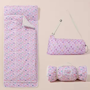 Alas Tidur Bayi Ramah Lingkungan dari Bahan Daur Ulang dengan Pola Kartun, Dapat Digulung, Dilengkapi Bantal & Selimut yang Dapat Dilepas - Product Image 3