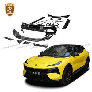 Pezzi di ricambio OEM R + Kit corpo in fibra di carbonio Splitter anteriore diffusore posteriore copri specchio Bodykit per Kit corpo Lotus Eletre