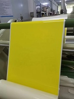 Rouleau de feuille de gel de polyuréthane de silicone souple Double face de plusieurs couleurs mates transparentes tampons auto-adhésifs antidérapants