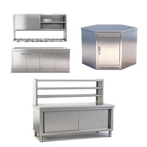 Tavolo <span class=keywords><strong>da</strong></span> <span class=keywords><strong>Lavoro</strong></span> Professionale in Acciaio Inox <span class=keywords><strong>per</strong></span> Cucine di Ristoranti, Finitura Opaca Spazzolata, Capacità di Carico 800kg/m, Certificato NSF - Product Image 5