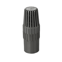 Vanne de fond à union simple en PVC pour conduite d'eau, norme ANSI, toutes tailles, garantie 3 ans