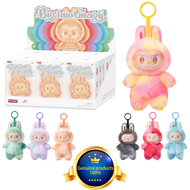 POP MART Original V1 V2 V3 LABUBU Mystery Boxes Authentic Have a Seat & Macaron Toy Doll TheIntoEnergy Series Plush Blind Box