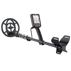 Détecteur de métaux souterrain étanche IP68, bobine de 26 cm, 5 modes, chargement USB, écran LCD pour la recherche d'or, de pièces de monnaie, de reliques et de trésors, idéal pour les débutants - Product Image 1