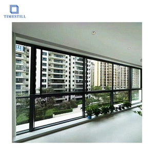 Cửa sổ trượt theo dõi ẩn với Ngưỡng Cửa sổ có thể được sử dụng như một cửa sổ trượt nhôm bảng với lưới chống muỗi - Product Image 3