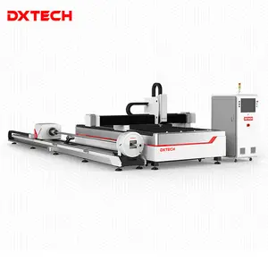 Chất lượng tốt nhất tự động 1530 CNC Laser tấm kim loại và ống Ống máy cắt cho thép không gỉ nhôm sợi Laser