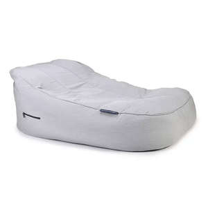 Sedia a <span class=keywords><strong>sacco</strong></span> impermeabile a pozzetto da spiaggia all'aperto in grigio scuro - Product Image 5