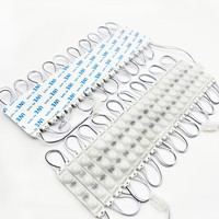 Module LED certifié CE Rohs 110V 220V Super lumineux 75*16mm Module LED étanche IP68 pour boîte d'affichage électronique