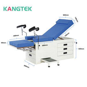 Cama de examen ginecológico, silla, mesa de entrega, precio con cajón - Product Image 2