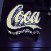 Grandes lettres lumineuses 3D LED pour enseignes de magasin avec transformateur pour bâtiments - Panneau lumineux extérieur et intérieur sans limites