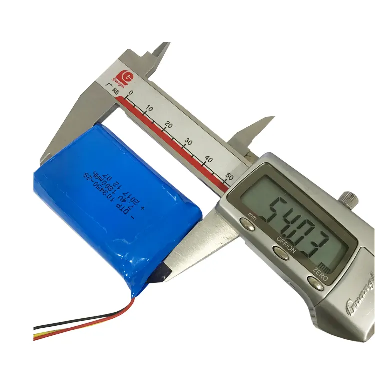 7.4 V Lipo Battery 7.4v 1800mah Li Ion Polymer Battery 7.4v Rechargeable Lithium Polymer Battery