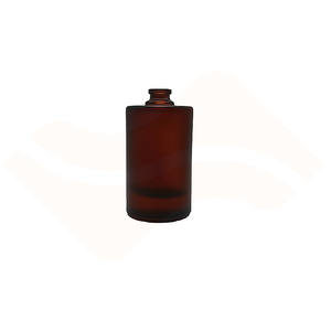 Bottiglie all'ingrosso della pompa dello spruzzo di vetro ambrato chiaro del cilindro di moda con il liquido del profumo 100 <span class=keywords><strong>ml</strong></span> - Product Image 2