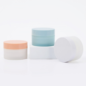 High Quality and Environmentally Friendly sealed Tape with Inner Cushion and Wide Mouth Cap Cream Bottle for Skincare Packaging