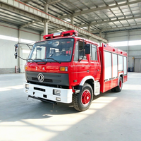 Camion de lutte contre l'incendie diesel Dongfeng 4X2 neuf avec réservoir d'eau de 5001-7000L