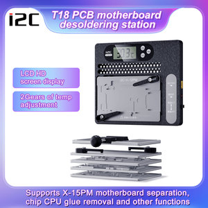 เครื่องทำความร้อน i2C T18 สำหรับซ่อมเมนบอร์ด แยกชิปซีพียู<span class=keywords><strong>ไอ</strong></span><span class=keywords><strong>โฟน</strong></span> สำหรับงานบัดกรีและรีเวิร์ค - Product Image 2