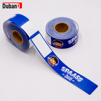Bracelet QR code thermosensible jetable autocollant coloré en rouleau à impression libre pour enfants