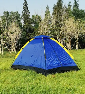 पवन घाटी 2 व्यक्ति डेरा डाले हुए अनुकूलित तह लंबी पैदल यात्रा गुंबद तम्बू
