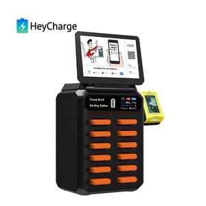 Estación Expendedora de cargador de 12 ranuras de fábrica, gabinete de carga compartido con Banco de energía compartido, estación de alquiler, gabinete de cargador móvil - Product Image 5