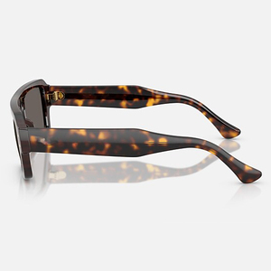 Lunettes de soleil de luxe personnalisables de haute qualité avec monture vintage en écaille de tortue ambrée pour le quotidien et les voyages - Product Image 5