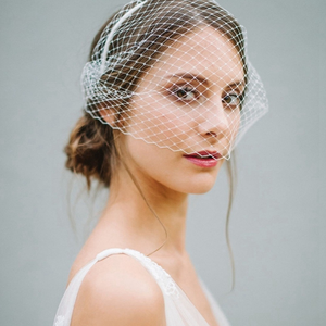 <span class=keywords><strong>Serre</strong></span>-tête en maille perlée avec strass, accessoires de cheveux élégants pour mariée, noir et blanc, pour bal et soirées - Product Image 1