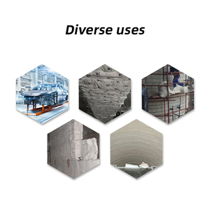 Funas isolamento refratário atacado alumínio resistente a fogo e alta temperatura silicato agulha cobertor rolo feltro - Product Image 5