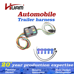56146 <span class=keywords><strong>Prise</strong></span> de <span class=keywords><strong>remorque</strong></span> américaine à 4 voies 3 à 2 RV convertisseur de signal de <span class=keywords><strong>feu</strong></span> arrière cordon d'alimentation - Product Image 3