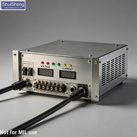 Alimentation électrique AC/DC conforme à la norme ferroviaire EN50155, résistante aux chocs et aux vibrations IEC61373 pour locomotives et matériel roulant