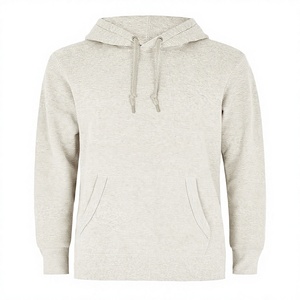 New Trendy Fashion <b>Lightweight</b> Regular Sleeve Solid 100% Cotton Embroidered Washed <b>Hoodies</b> for Men - Product Image 3