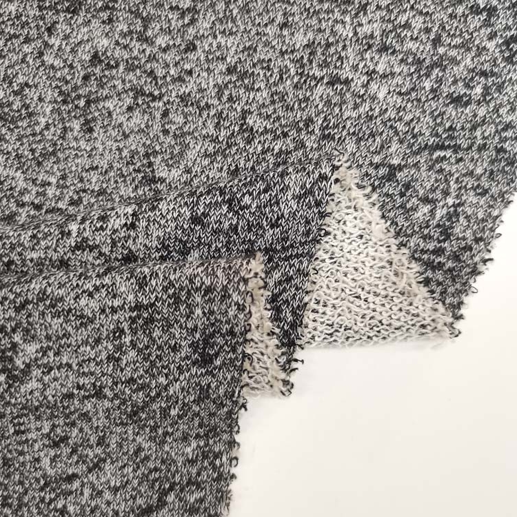 Мужские толстовки из 100% хлопчатобумажной пряжи, окрашенной в наличии, махровая ткань для одежды