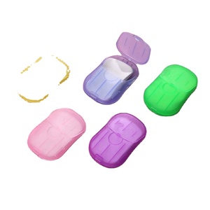 Custom Logo <b>Silk</b> Screen Printed Travel Size Soap <b>Sheets</b> Portable Hand Soap Paper for On-the-Go Promotional Business Gifts - Product Image 4