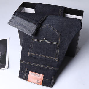 Pantalones <span class=keywords><strong>Vaqueros</strong></span> para Hombre de Tallas Grandes al por Mayor, Jeans Clásicos Personalizados, Ajustados, Rectos, Estampados, Listos para Enviar, a la Moda, Casuales - Product Image 4