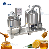 Réservoir de décantation du miel de grande capacité avec isolation à double paroi Équipement commercial de transformation du miel