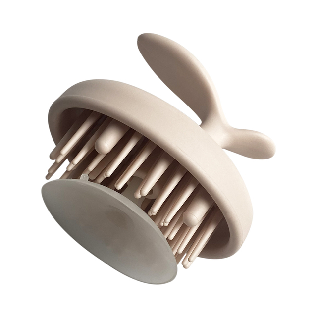 Handheld Silicone Head Body Massager Shampoo Scalp Massage Brush Hair Washing Comb Body Spa Slimming Massage Brush