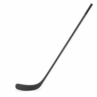 Bâton de hockey sur glace en fibre de carbone de qualité professionnelle à 13 couches, 375 g, 165 cm, pour adulte senior, manche monobloc, lame P92, poignée mate ergonomique, personnalisable