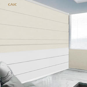 Stores romains à double couche sur mesure, installation facile, occultant motorisé, fonction de store cellulaire pour les fenêtres américaines, intégré - Product Image 5