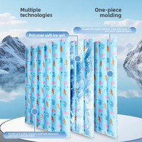 Tapis rafraîchissant en gel auto-adhésif imperméable pour chiens et chats, coussin de glace activé par la pression, résistant à l'humidité, pour soulager la chaleur, vente en gros, faible MOQ