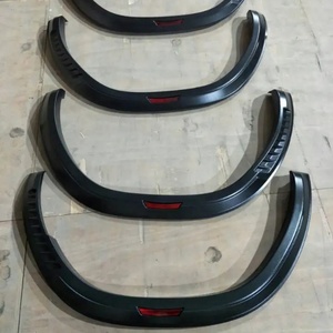 KQD - Guardabarros Delgados de Fibra de Carbono ABS para Automóviles, Color Negro, Estilo Moderno, para Toyota FORTUNER 2020 - Product Image 6